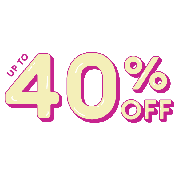 Up To 40% Off