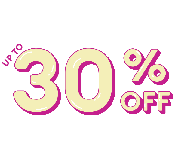 Up To 30% Off