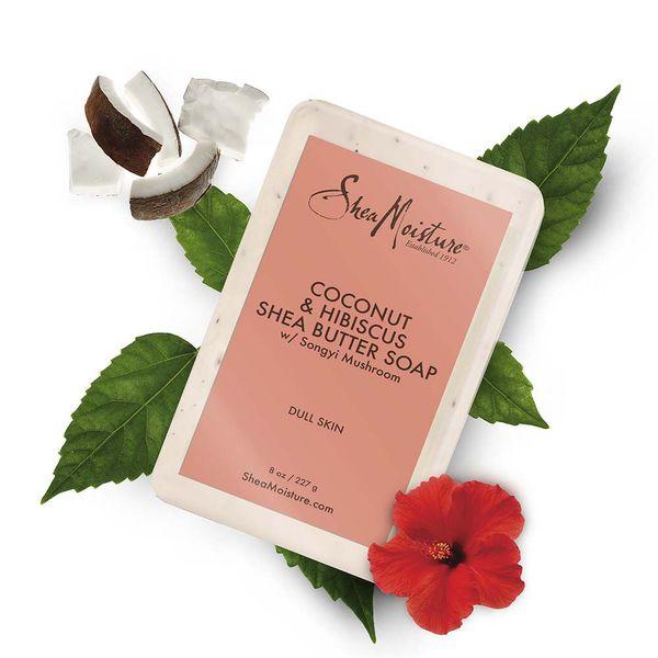 Shea Moisture Coconut & Hibiscus Shea Butter Bar Soap 227g