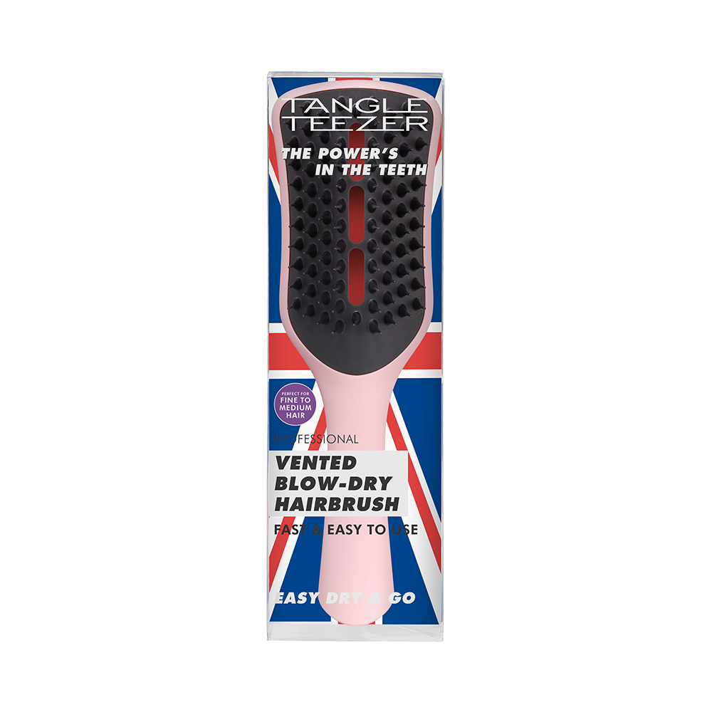 Tangle Teezer Easy Dry & Go Vented Hairbrush Ticked Pink