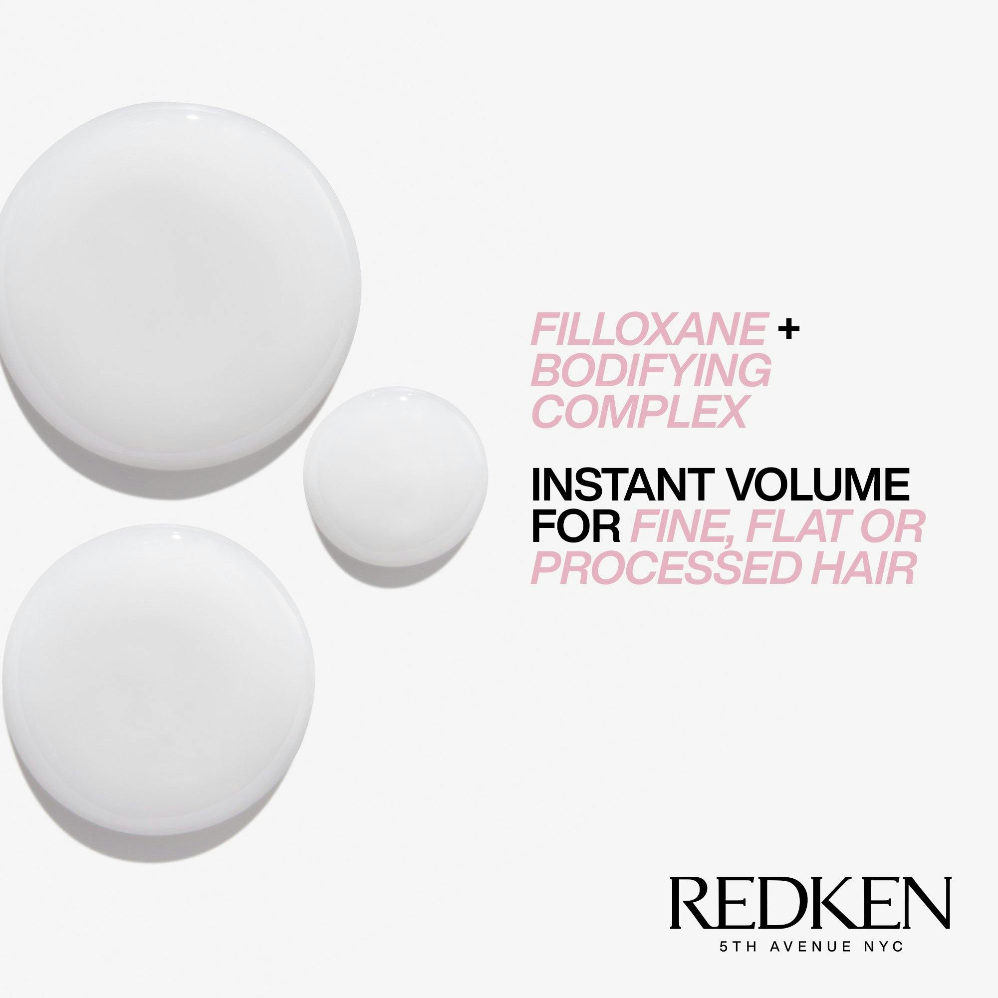 Redken Volume Injection Shampoo and Conditioner 500ml Bundle