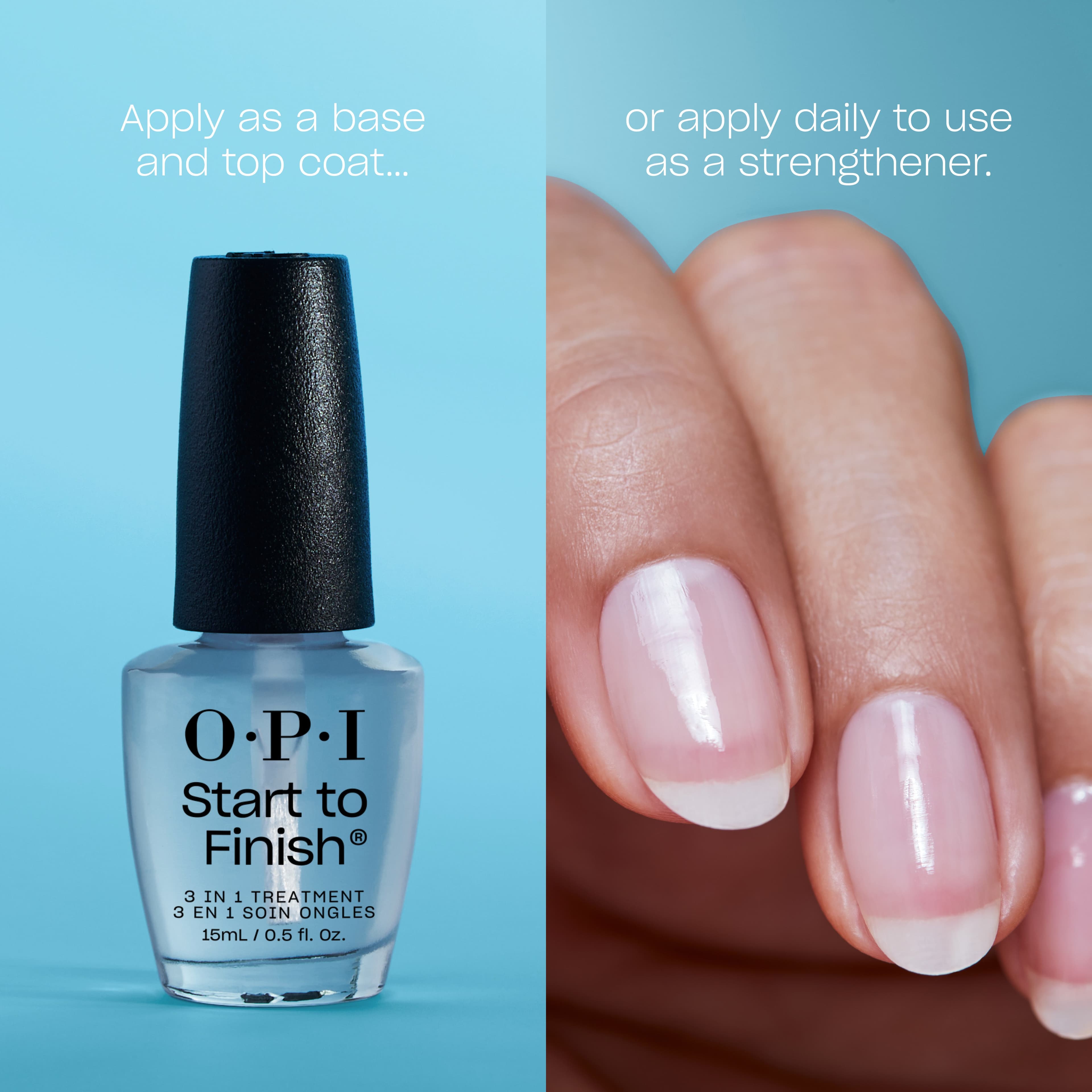 OPI Start to Finish Base and Top Coat - Original Formula 15ml