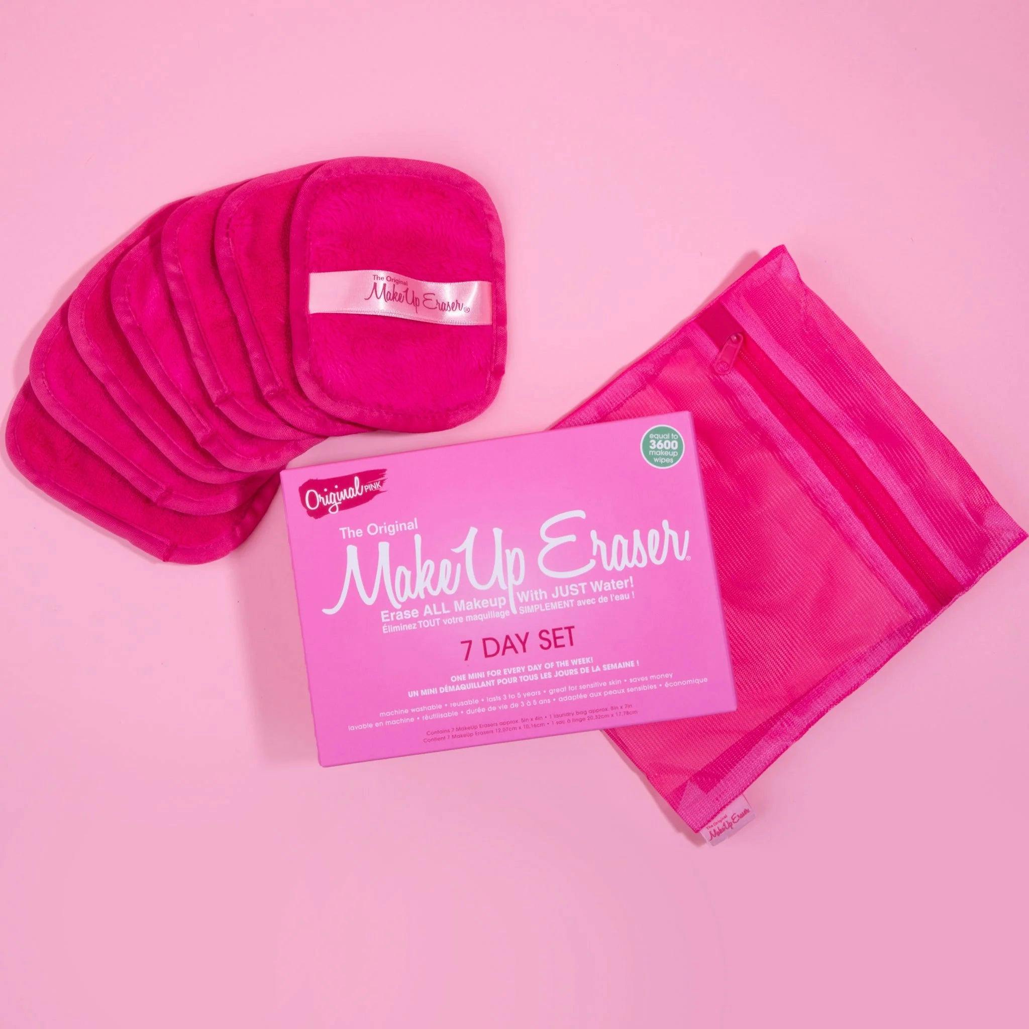 The Original Makeup Eraser 7-Day Set - Original Pink