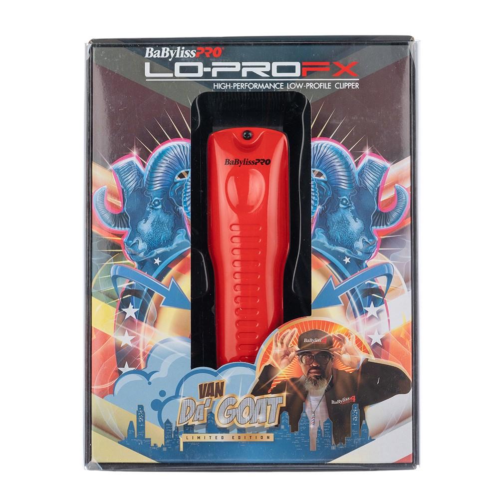 BaBylissPRO LoPROFX Hair Clipper Red