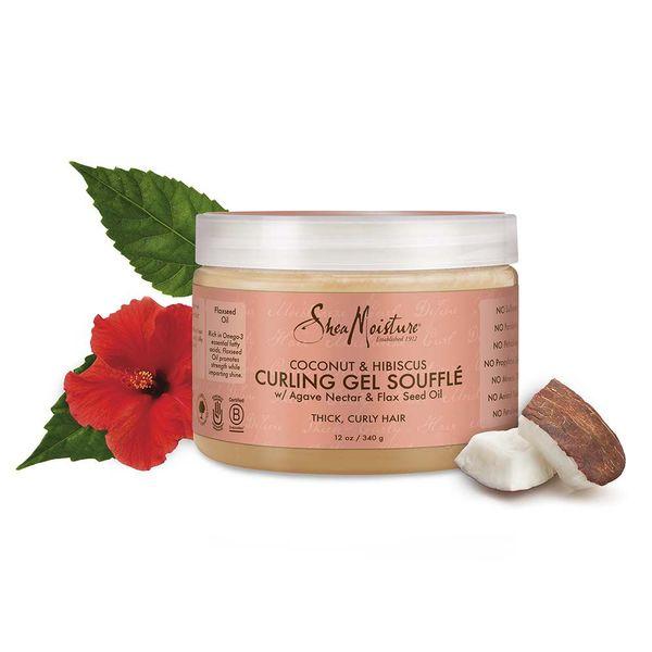 Shea Moisture Coconut & Hibiscus Curling Gel Souflee 340g