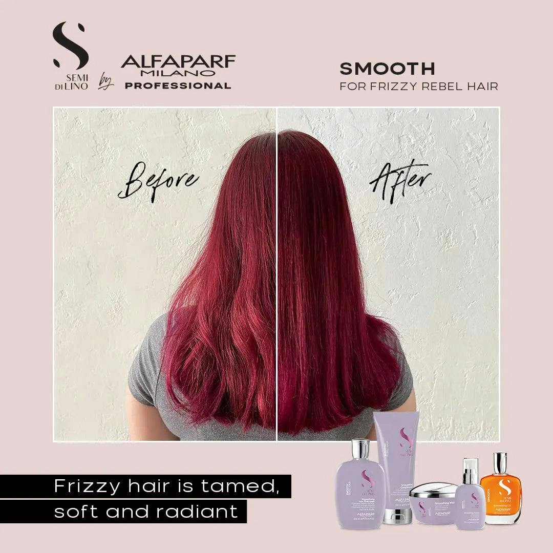 Alfaparf Milano Semi Di Lino Smooth Smoothing Duo Bundle