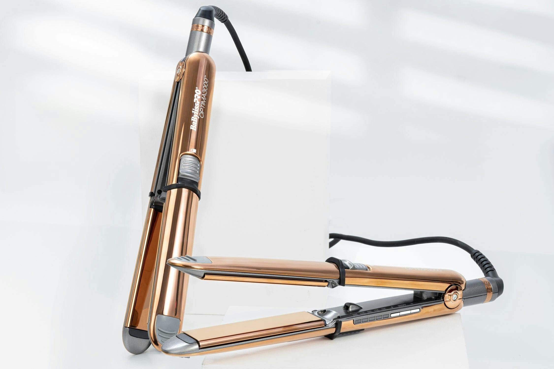 BaBylissPRO Optima 3000 Straightener - Rose Gold 32mm