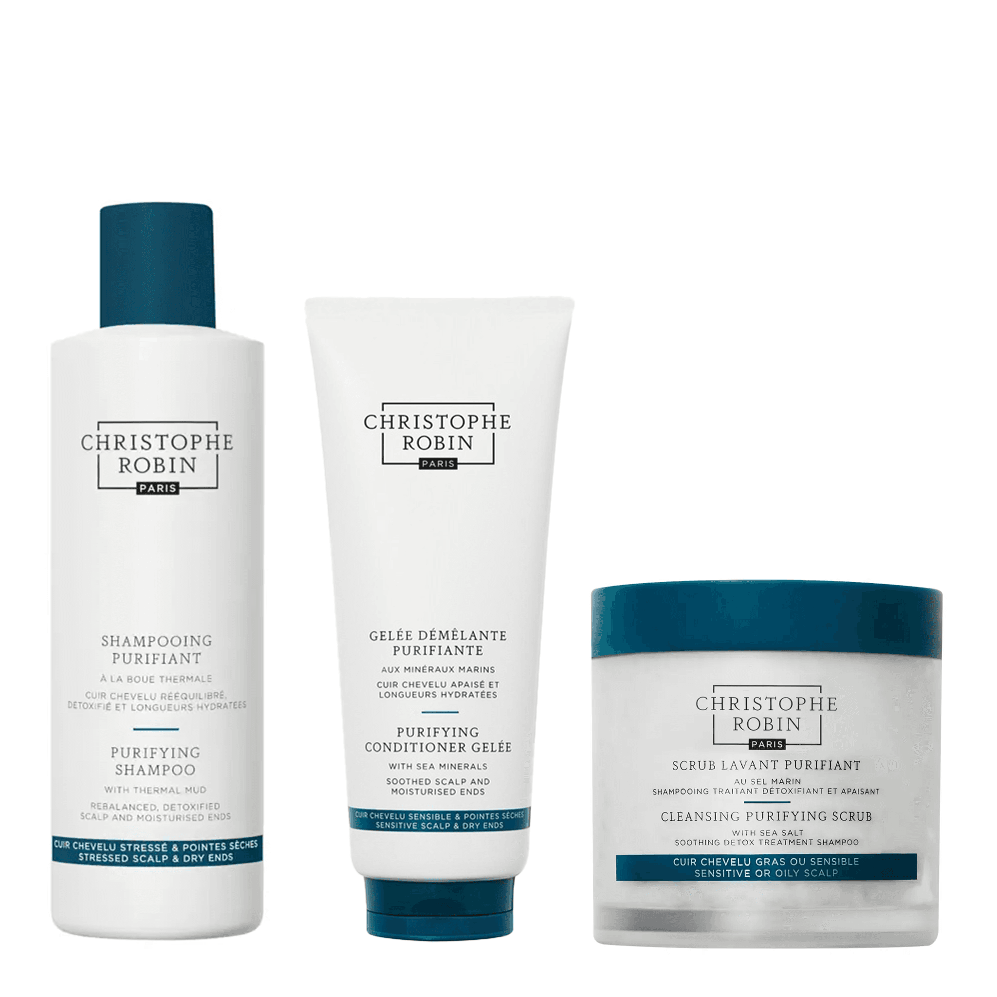 Christophe Robin Oily Scalp Bundle