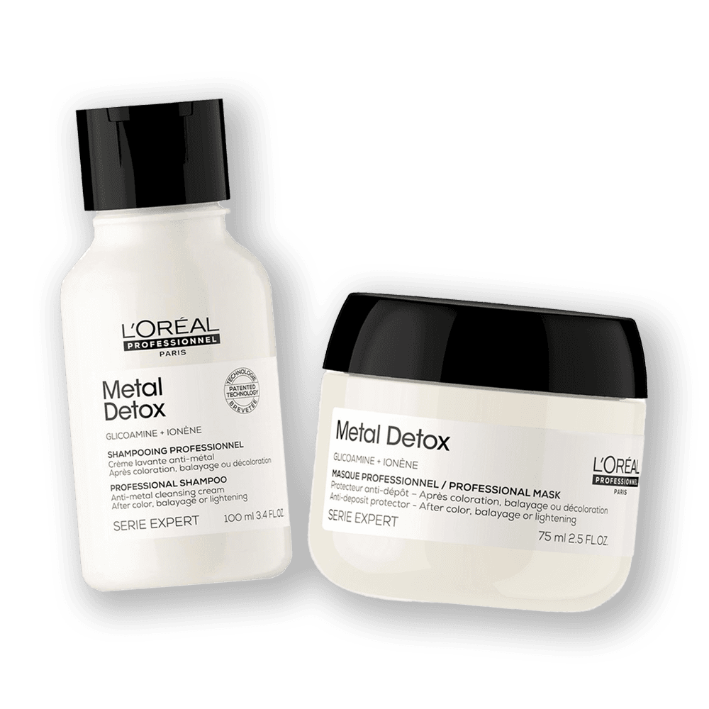 L'Oreal Professionnel Metal Detox Shampoo 100ml and Mask 75ml Duo