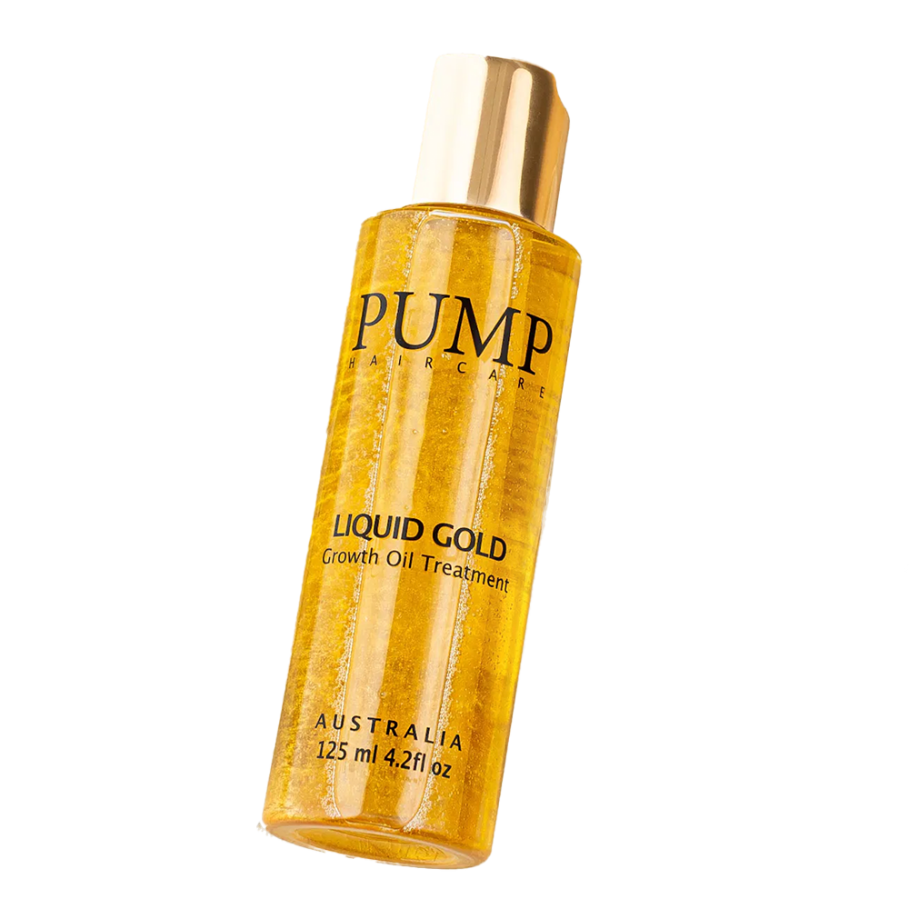 Pump Haircare Liquid Gold Growth Oil Treatment 125ml - Full Size