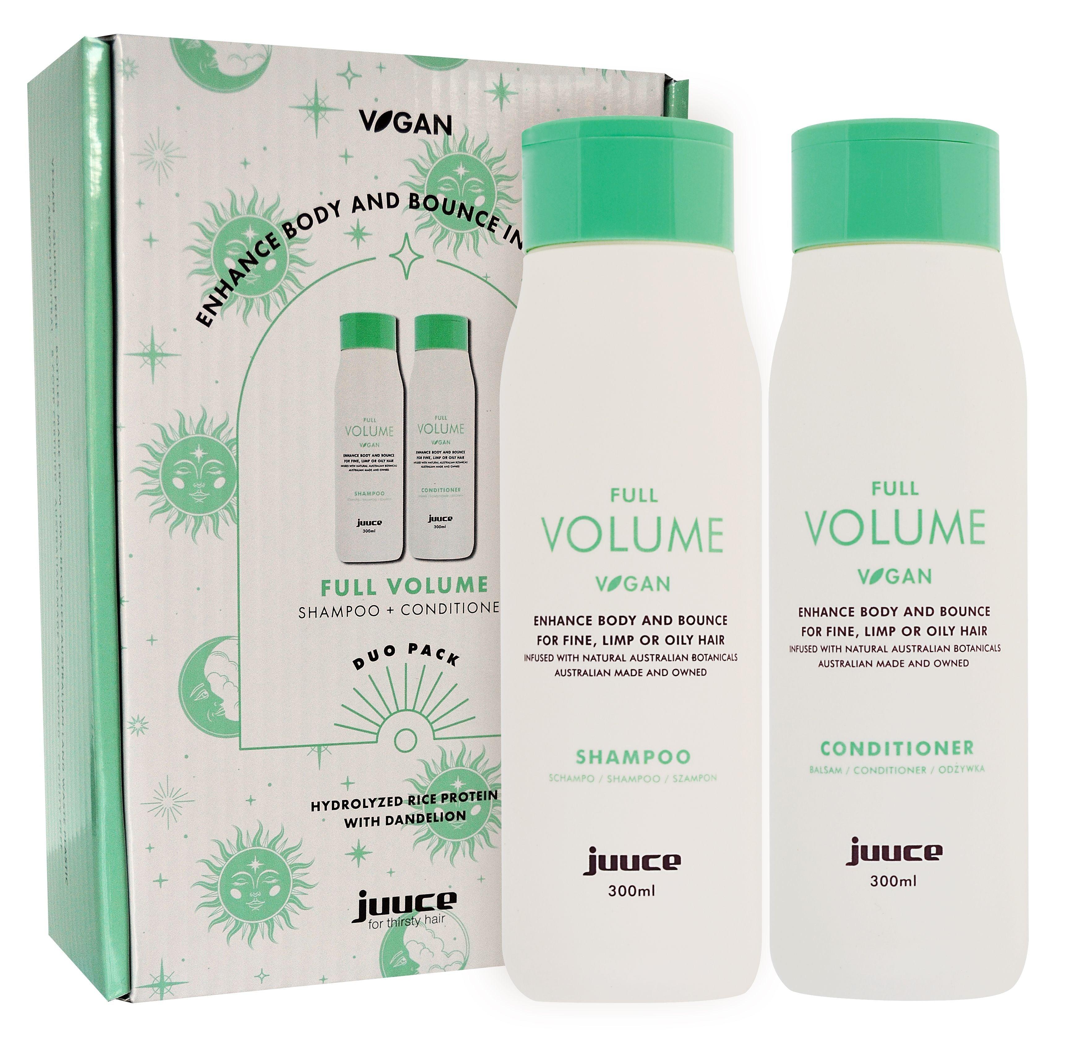 Juuce Full Volume Shampoo & Conditioner 300ml Duo