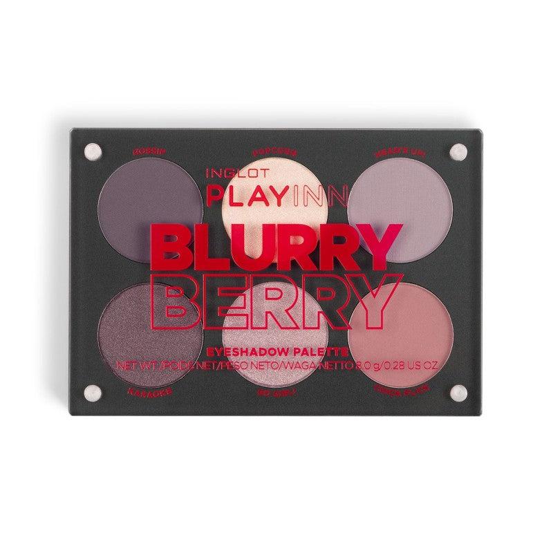 INGLOT Playinn Blurry Berry Eyeshadow Palette