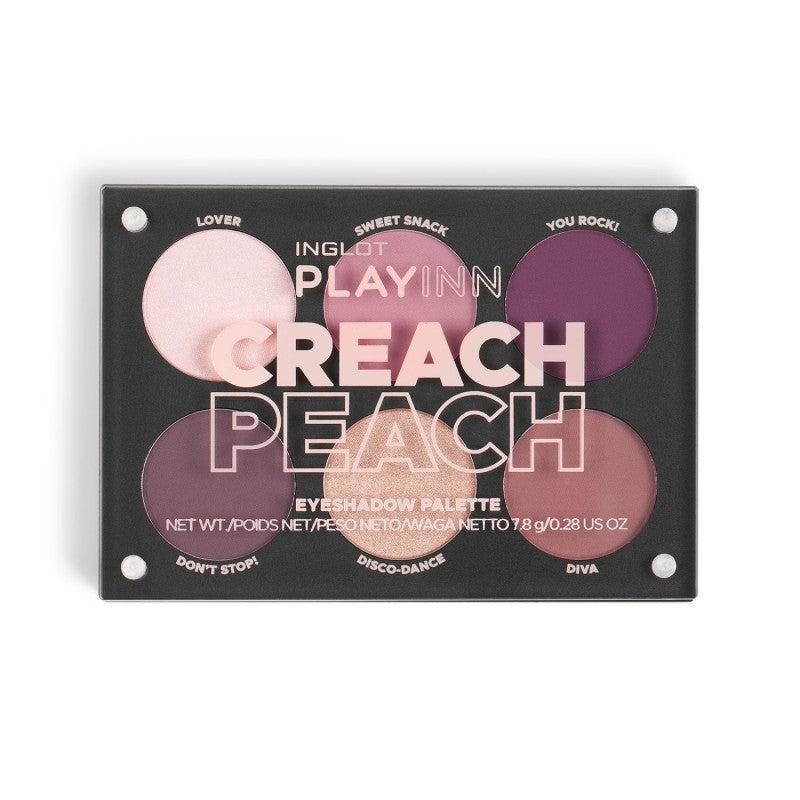 INGLOT Playinn Creach Peach Eyeshadow Palette