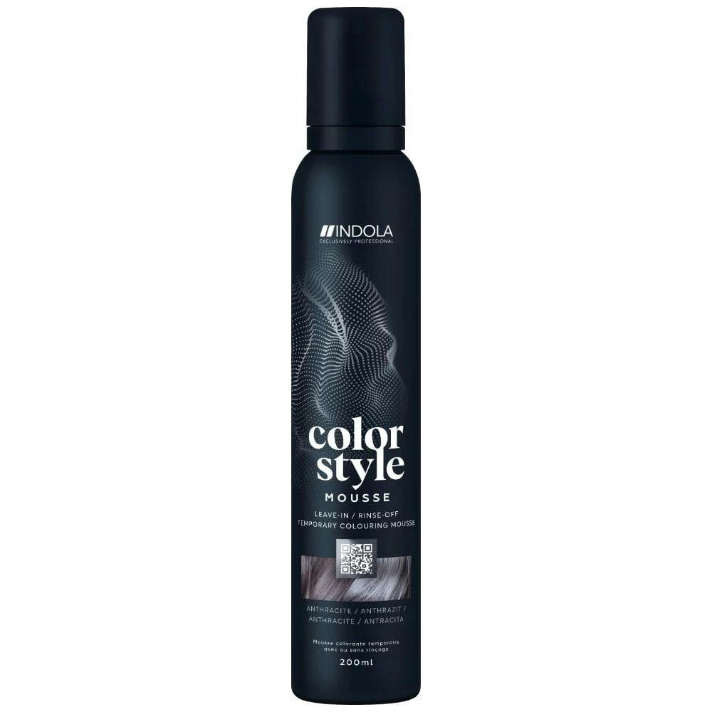 Indola Colour Style Mousse - Anthracite 200ml