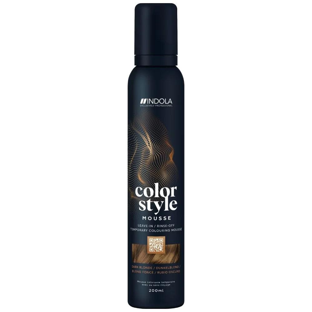 Indola Colour Style Mousse - Dark Blonde 200ml