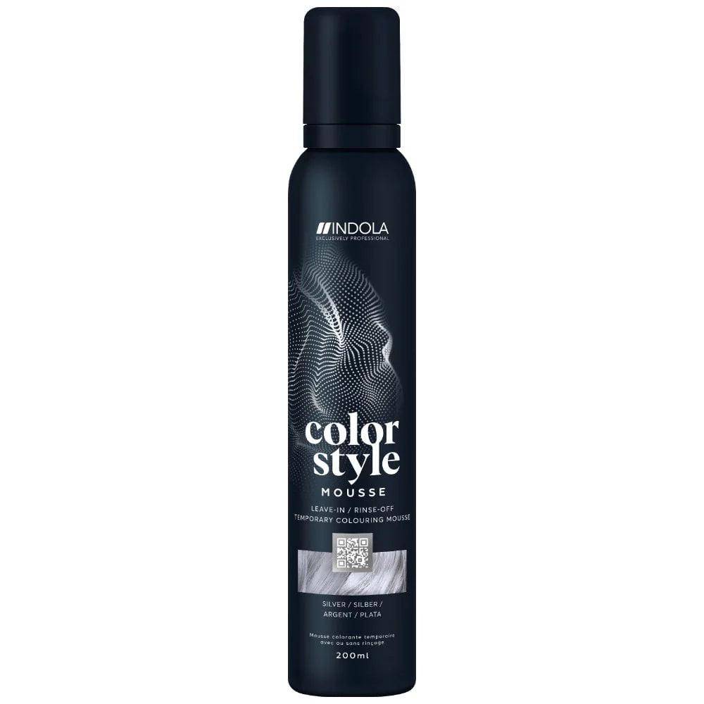 Indola Colour Style Mousse - Silver 200ml