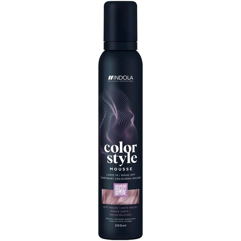 Indola Colour Style Mousse - Soft Mauve 200ml