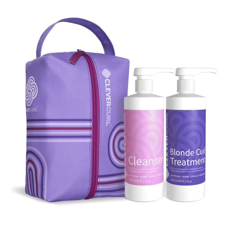 Clever Curl Cleanser & Blonde Treatment Duo Pack