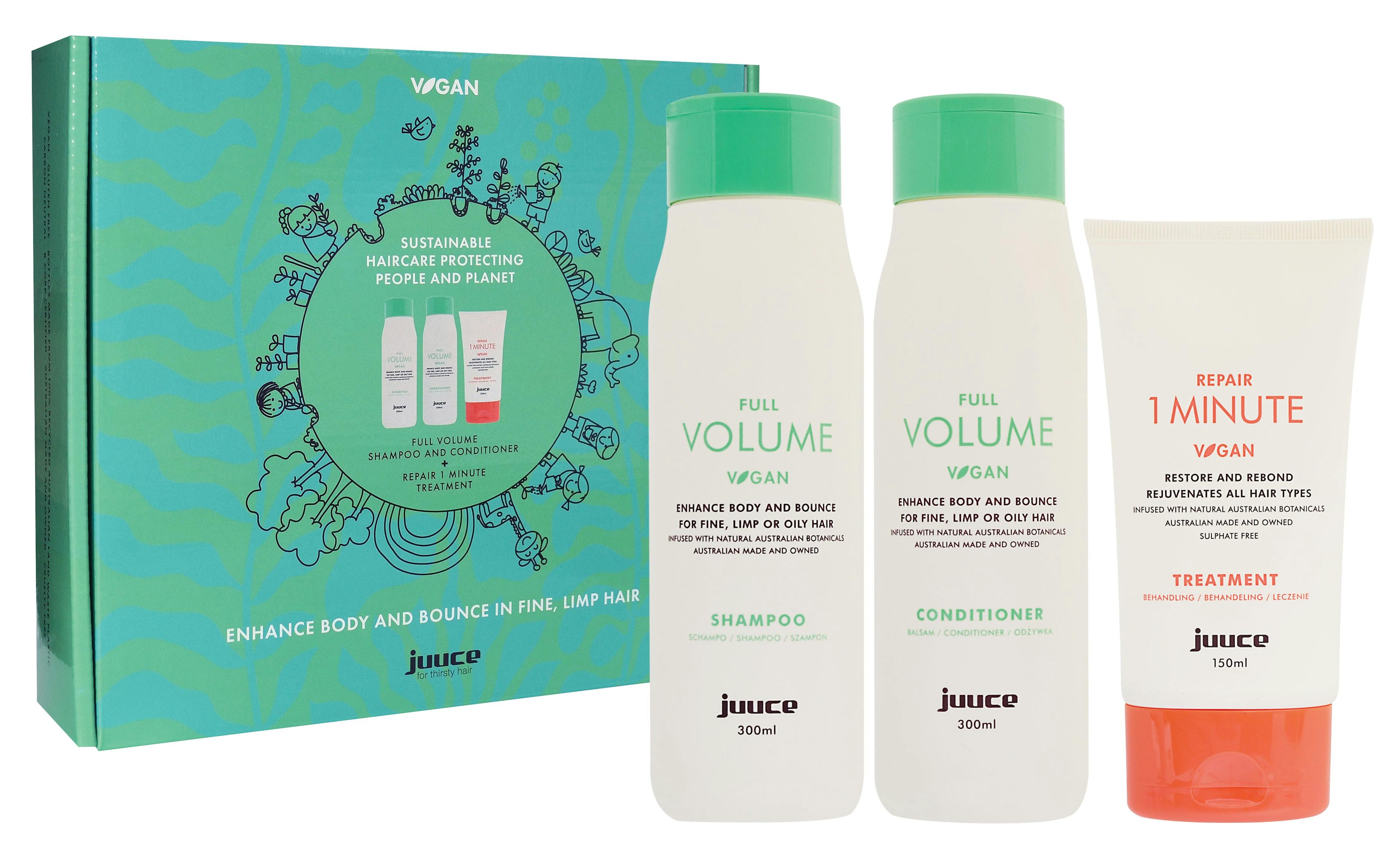 Juuce Full Volume & 1 Minute Treatment Trio Pack