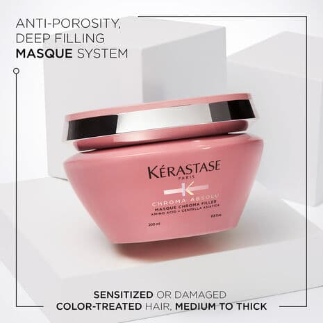 Kérastase Chroma Absolu Regime For Thick Coloured Hair Bundle