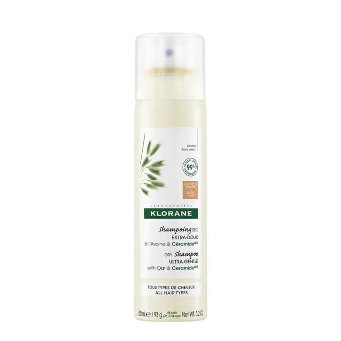 Klorane Dry Shampoo with Oat and Ceramide Like Dark Hair Tinted 150ml