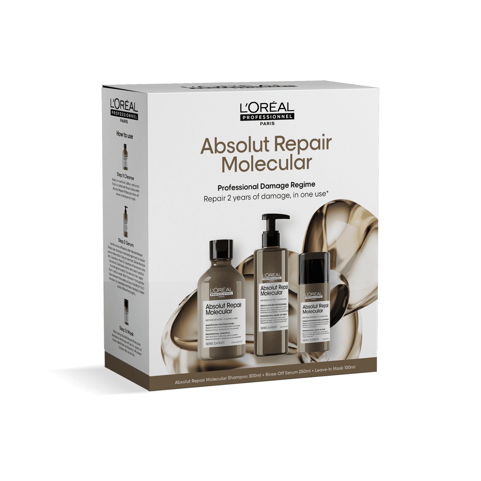 L'Oréal Professionnel Absolut Repair Molecular Holiday Trio