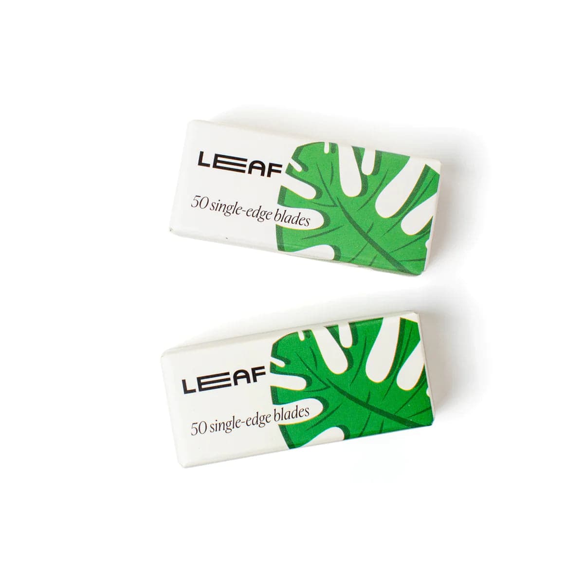 Leaf Shave 50 Pack Single-Edge Blades