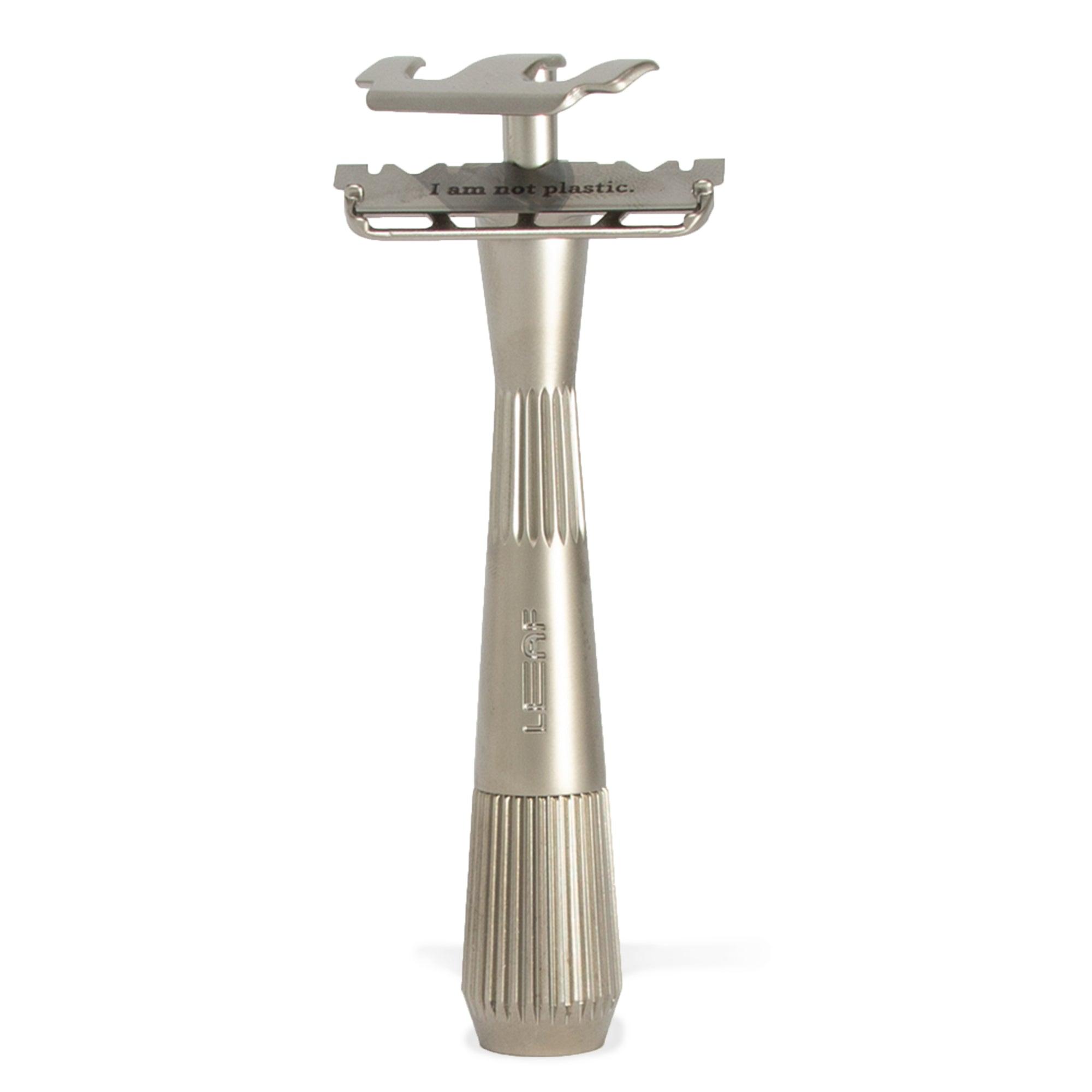 Leaf Shave Twig Razor - Silver