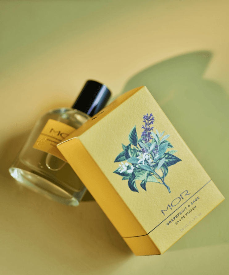 MOR Botanicals Grapefruit + Sage Eau De Parfum 50ml