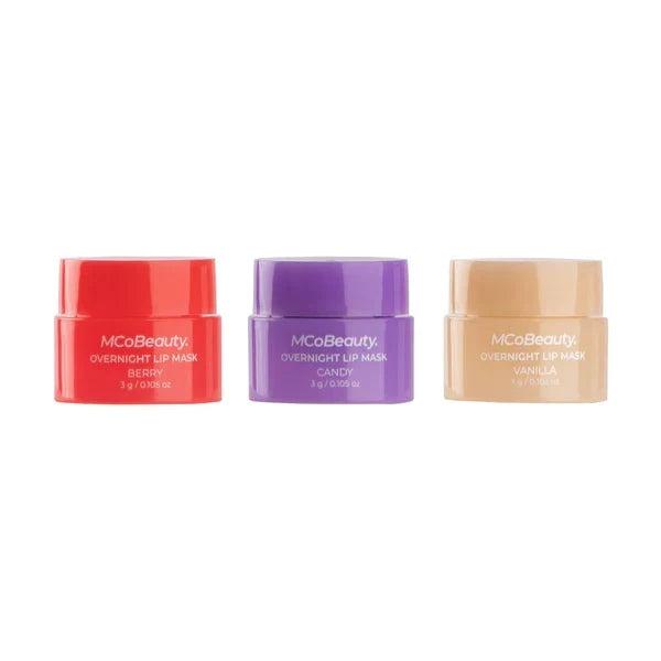 MCoBeauty Sleeping Lip Mask Mini Set 3 x 3g