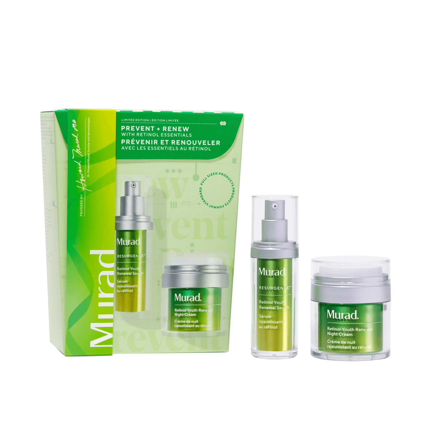 Murad Prevent + Renew Retinol Essentials Set