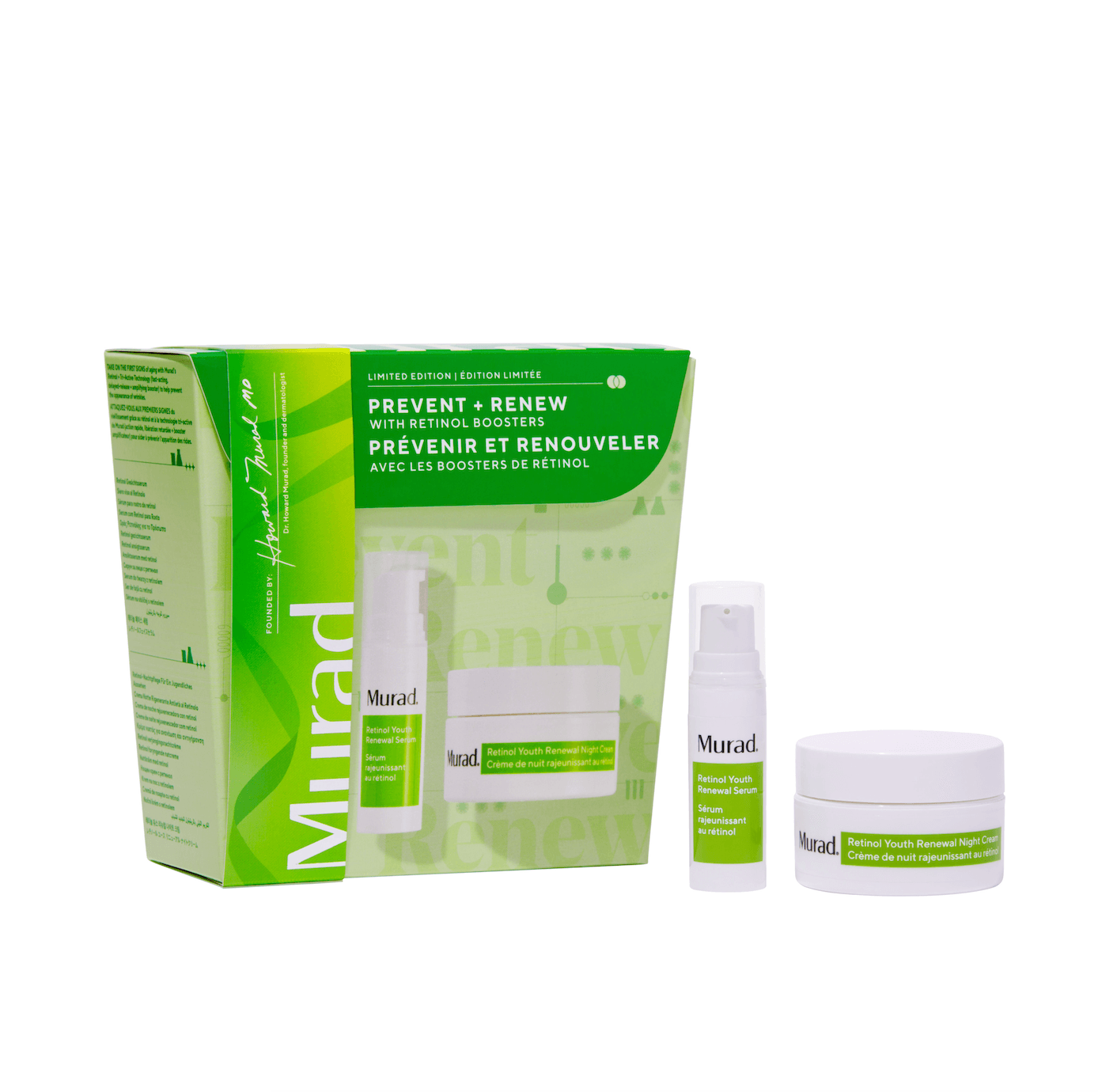 Murad Prevent + Renew Retinol Boosters Set