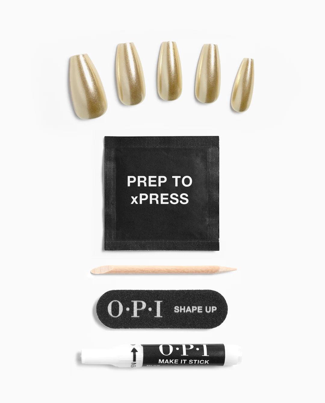 OPI xPRESS/ON Break the Gold