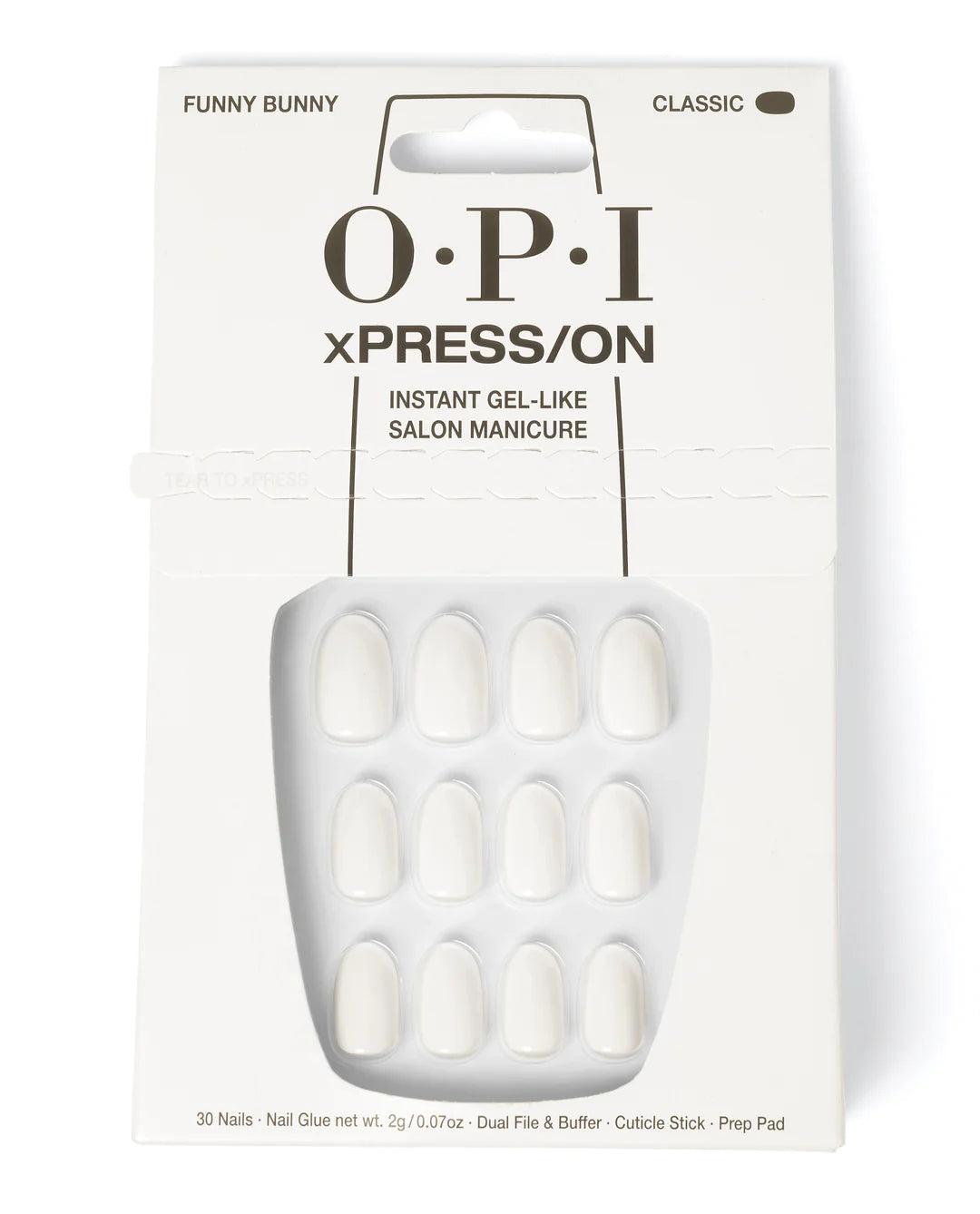 OPI xPRESS/ON Funny Bunny