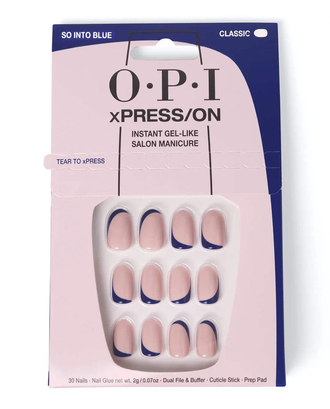 OPI xPRESS/ON So Into Blue