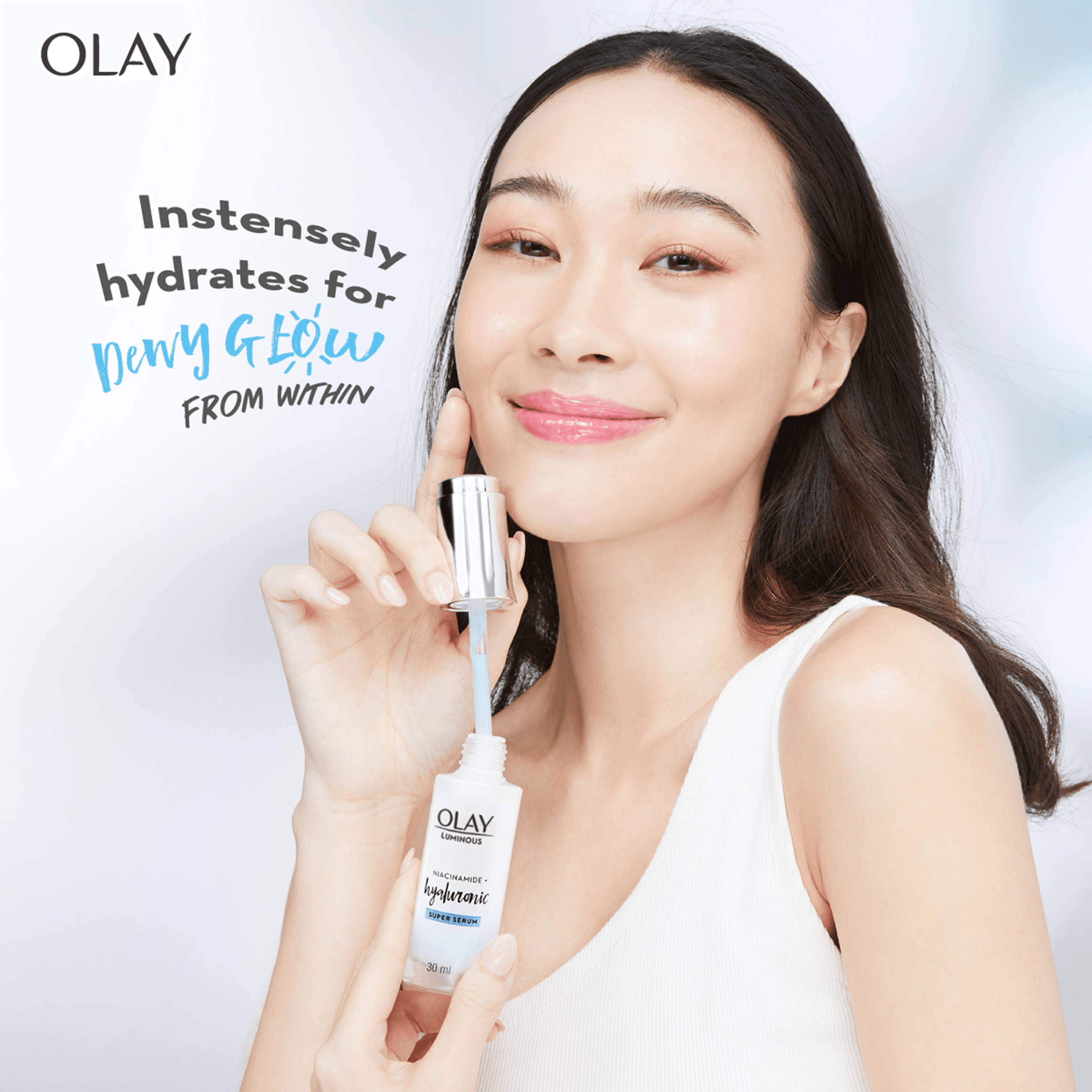 Olay Luminous Hyaluron + Niacinamide Gel Serum 30ml