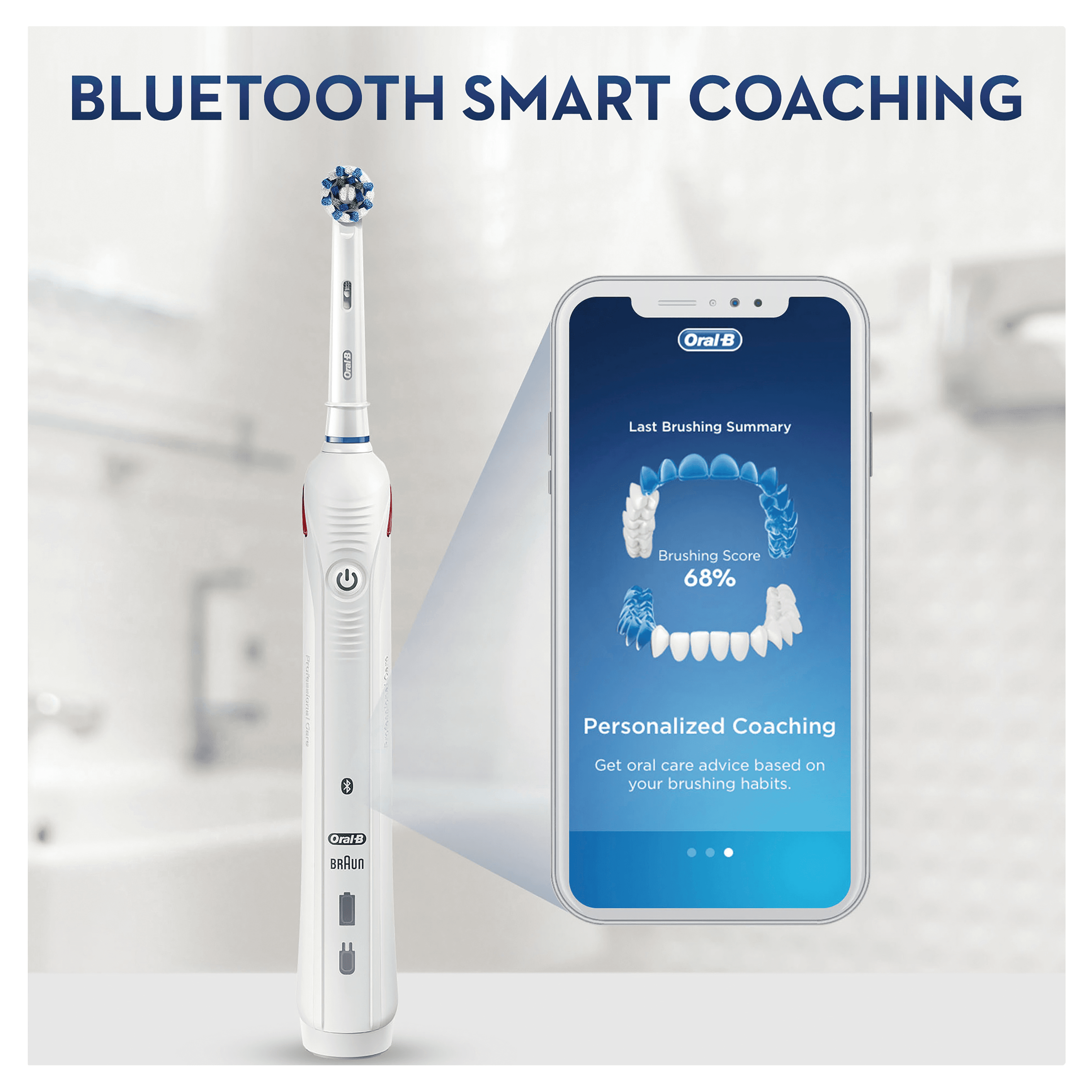 Oral-B Smart Series 4 4000 Electric Toothbrush WHITE