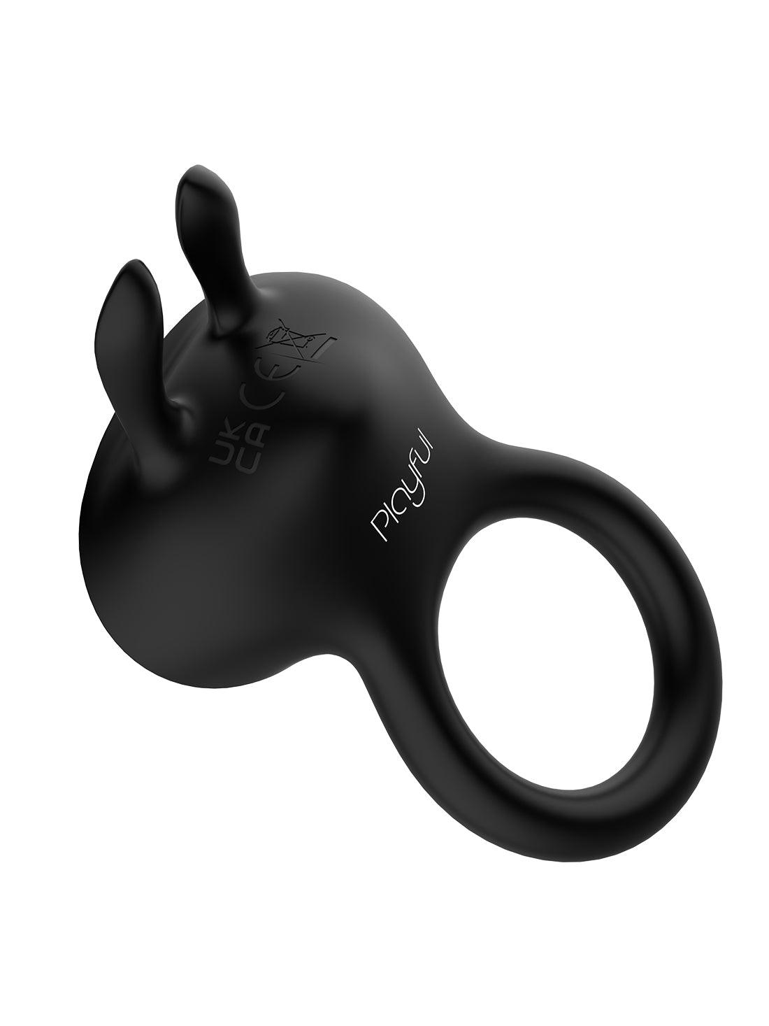 Playful Diamonds The Duke - Rechargeable Ring with Rabbit Tickler