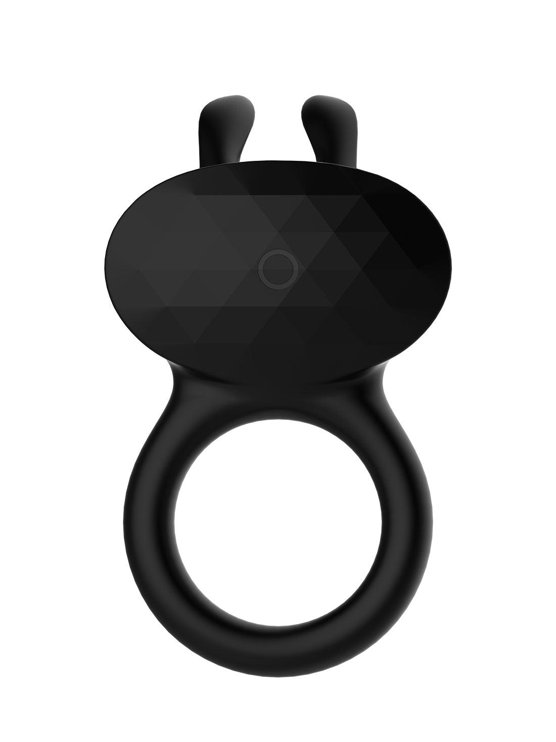 Playful Diamonds The Duke - Rechargeable Ring with Rabbit Tickler