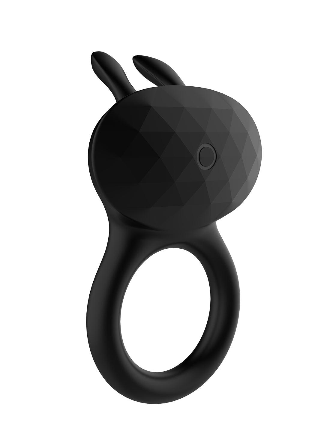 Playful Diamonds The Duke - Rechargeable Ring with Rabbit Tickler