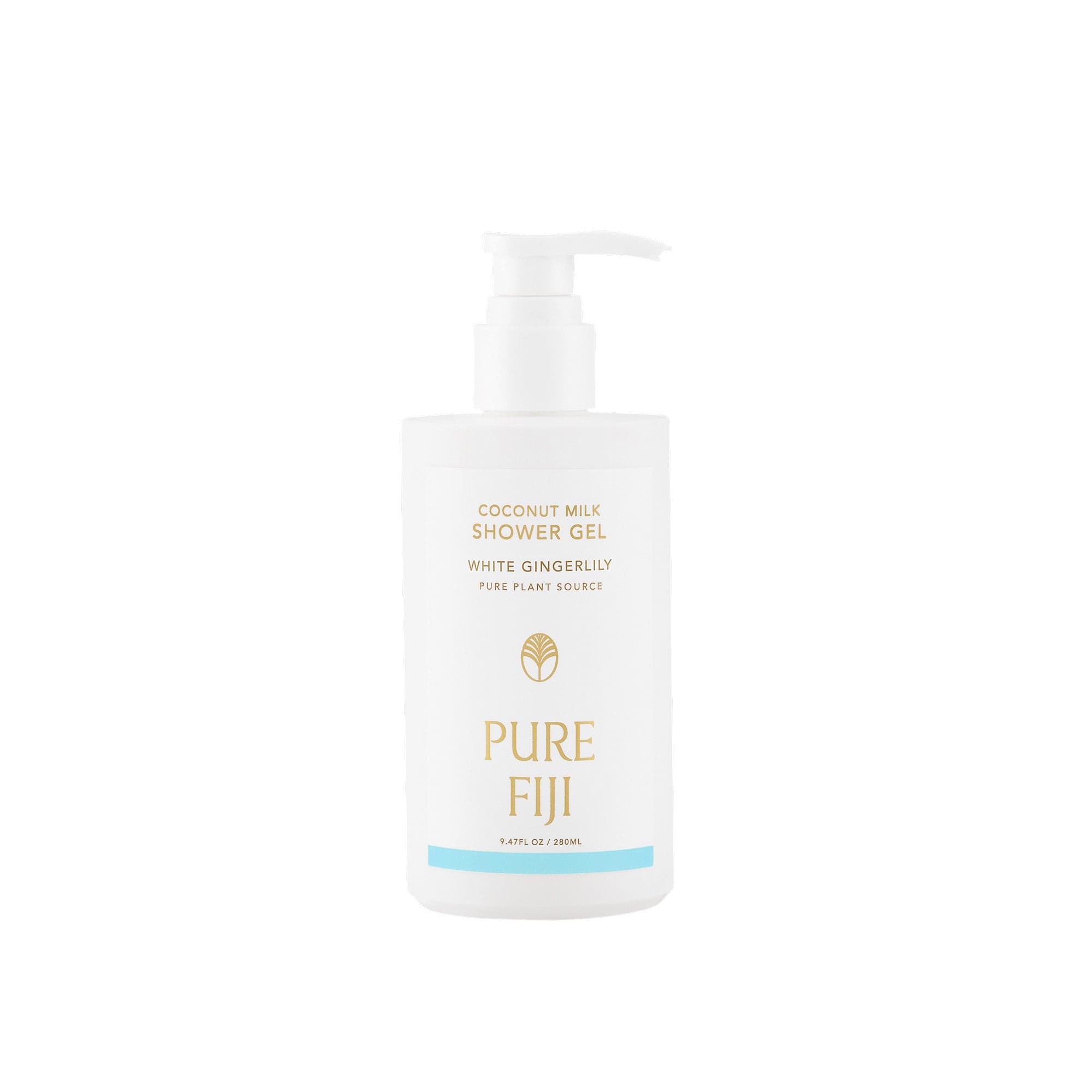 Pure Fiji Coconut Milk Shower Gel 280ml - White Gingerlily