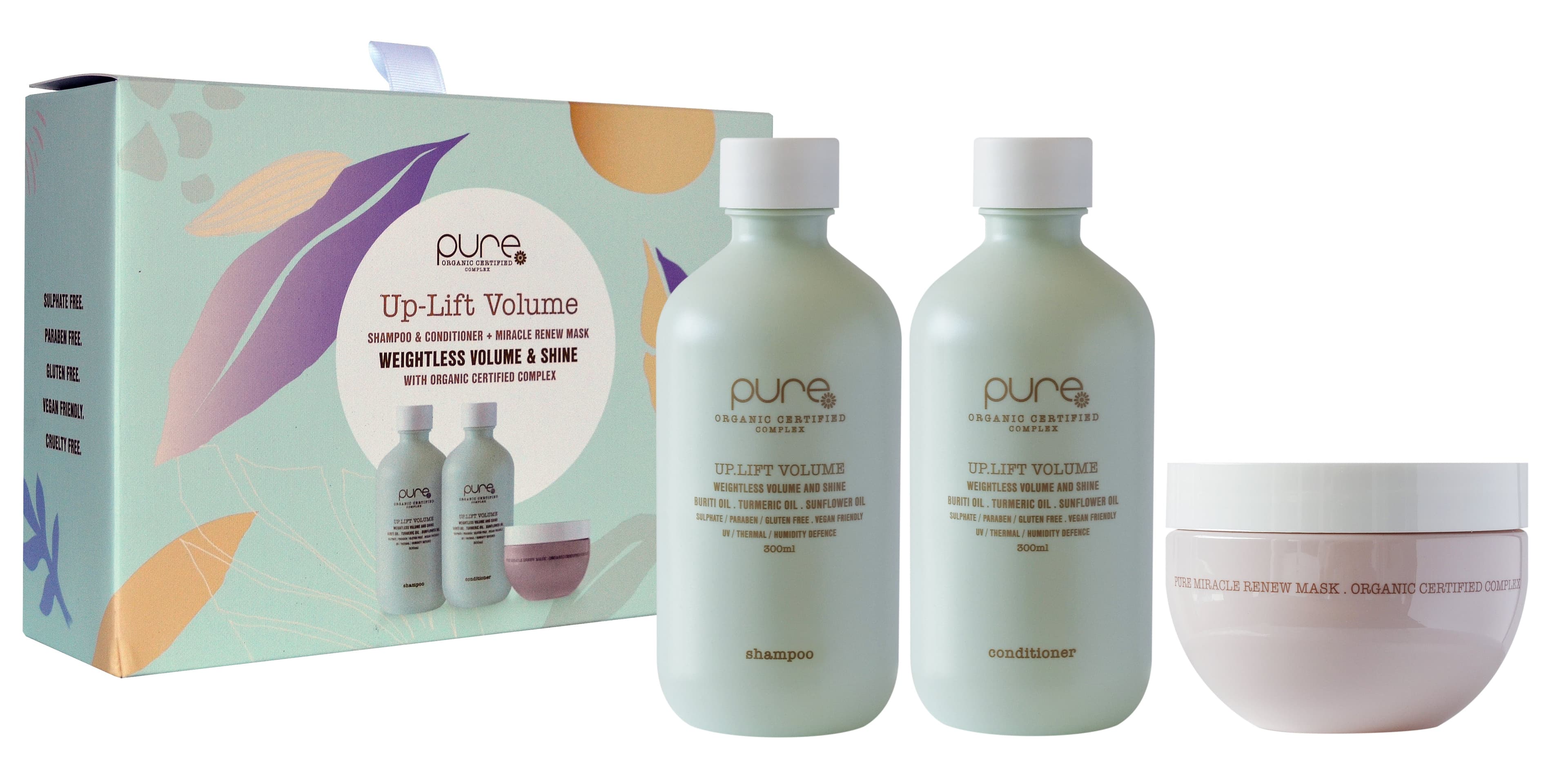 Pure Up.Lift & Miracle Renew Mask Trio Pack