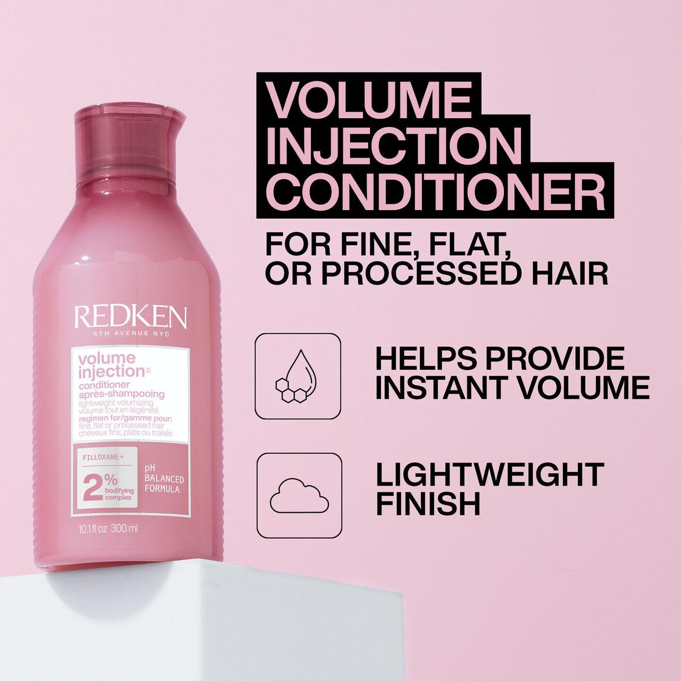 Redken Volume Injection 300ml Duo Bundle