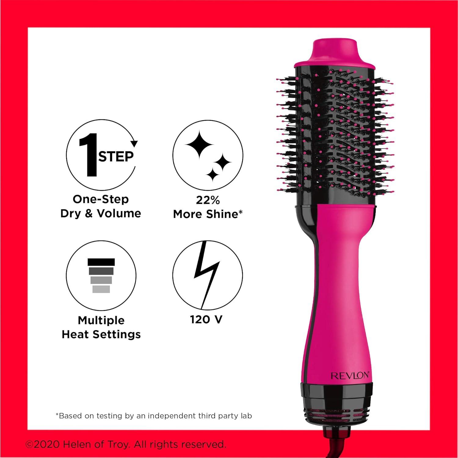 Revlon One-Step Volumiser Original 1.0 Blowout Brush Pink