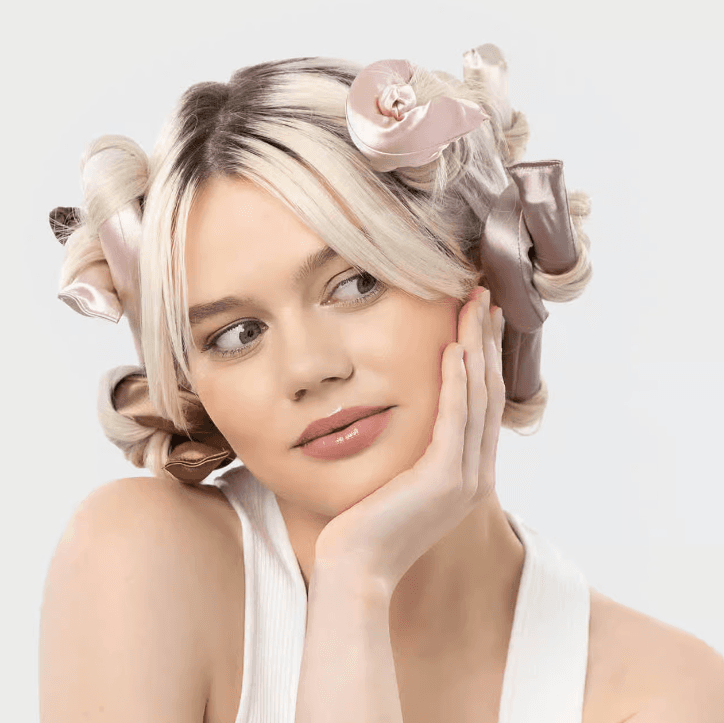 Kitsch Satin Wrapped Flexi Rods - 6pc Rosewood