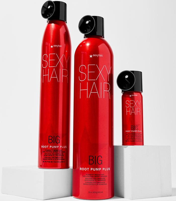 Sexy Hair Big Root Pump Plus Humidity Resistant Volumizing Spray Mousse 300ml