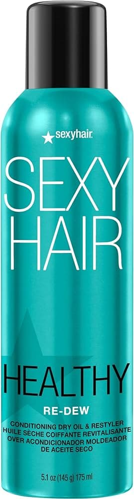 Sexy Hair Healthy Re-Dew Conditioning Dry Oil and Restyler 175ml