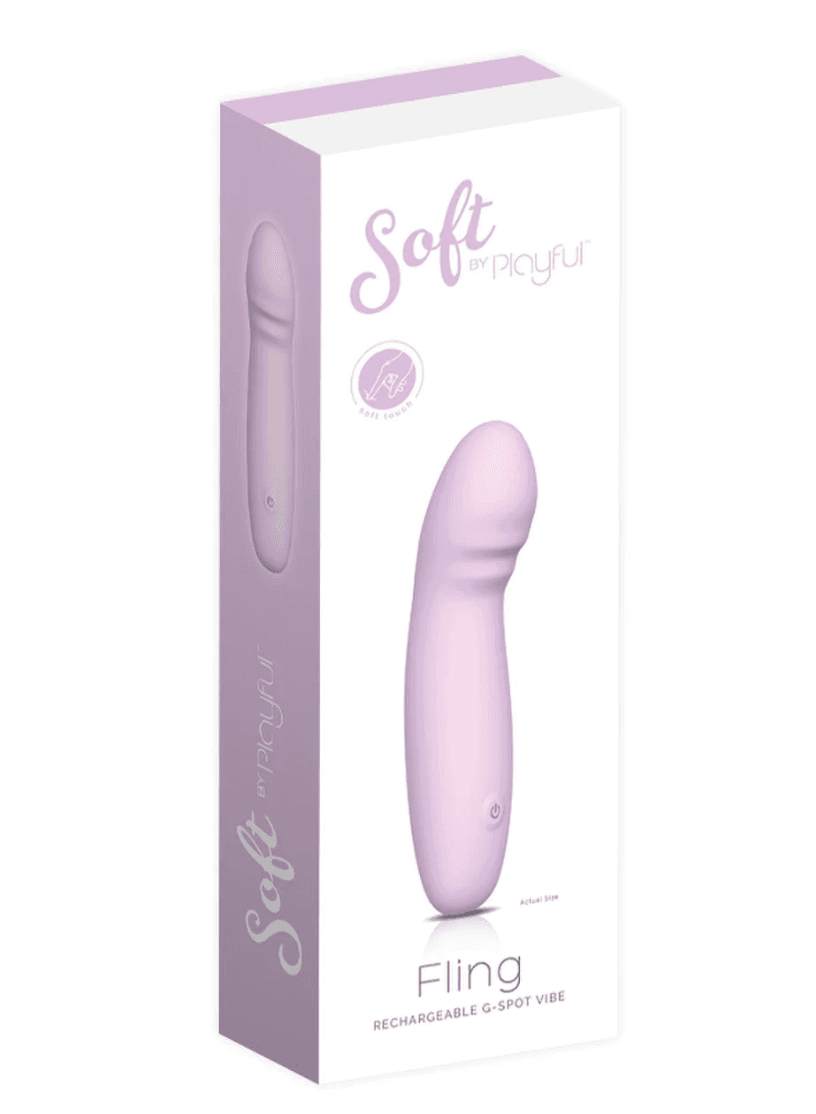 Soft by Playful Fling Rechargeable G-Spot Vibrator