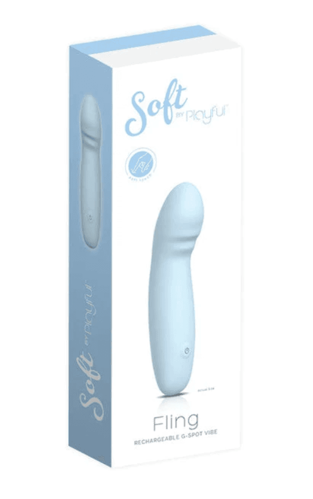 Soft by Playful Fling Rechargeable G-Spot Vibrator