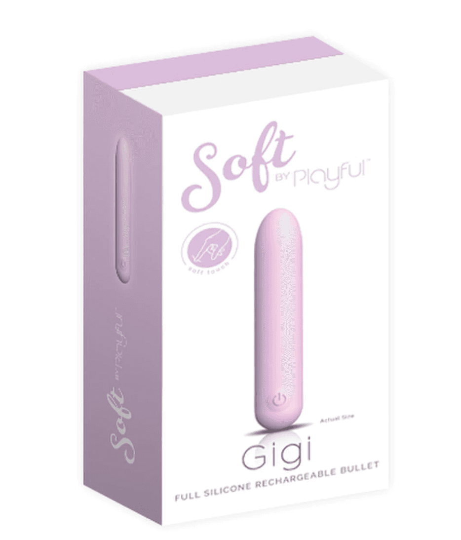 Soft by Playful Gigi - Full Silicone Rechargeable Bullet | OZ Hair & Beauty